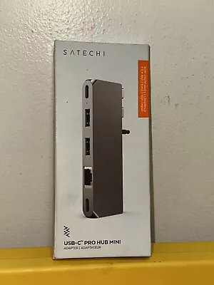 Satechi - 4-Port USB-C Pro Hub Mini Adapter - Space Gray SEALED NEW • $49.99