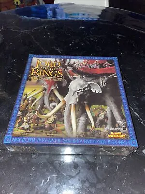 Warhammer New Lord Of The Rings Strategy Battle Game War Mumak Of Harad Sealed • £130.99