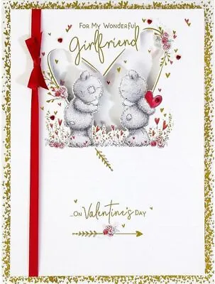 Me To You Bear Wonderful Girlfriend Valentine's Day Boxed Card • £13.99