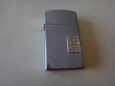 Vintage Circa 1960s Year 1965 Zippo Slim Lighter With US ARMY Silver Bar • $76.04