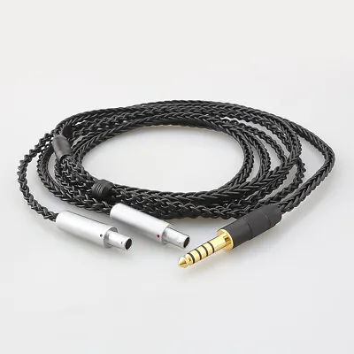 8 Cores Black Headphone Earphone Cable For Sennheiser Hd 800 S Hd800 Hd800s • $18.55