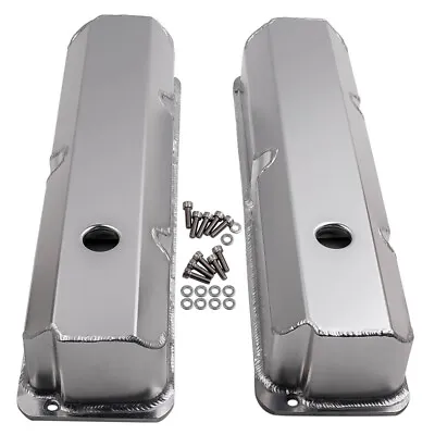 $88.62 • Buy Aluminum VALVE COVERS W/ Bolts FOR FORD BB FE 352 390 406 427 428 Pair 1957-1976