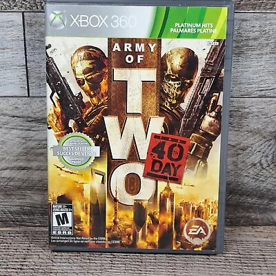 $7.98 • Buy Army Of Two The 40th Day (Microsoft Xbox 360)