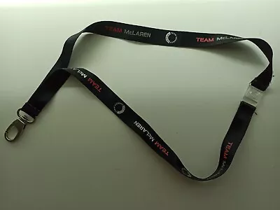 Original F1 Formula 1 Team McLAREN Lanyard Keychain  OFFICIAL Team Member  NEW • $24.95