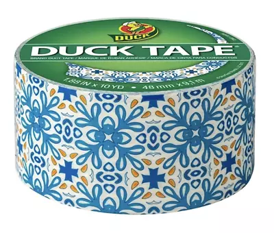 $8.95 • Buy Duck Tape Heavy-Duty Printed Duct Tape, Mosiac Design, 1.88 Inches X 10 Yards