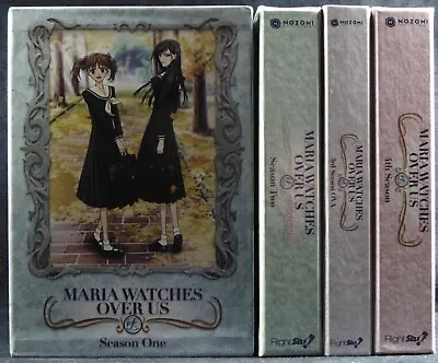 Maria Watches Over Us Seasons 1-4 Complete Right Stuf! Anime OVA DVD Box Sets • $64.99