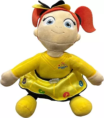 The Little Wiggles Play A Tune Emma 26cm Musical Plush Toy Sings. • $24.90