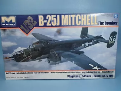1/32 HK Models B-25J Mitchell The Bomber. No 01E01. + Loads Of Extras. • £240