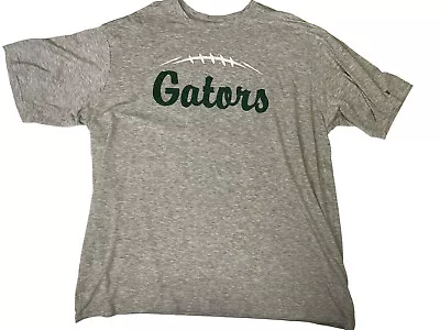 Florida Gators Football 2XL Gray Badger Sports T-Shirt EUC • $13.99