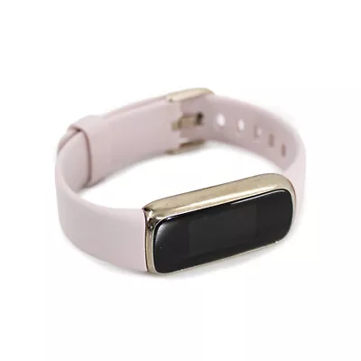 Fitbit Luxe Fitness & Wellness Tracker Soft Gold FB422GLWT • $1.29