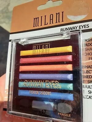 Milani Runway Eyes Fashion Shadows #17 Primary Eyeshadows Strips  • $10