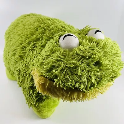 My Pillow Pets Peewee's Green Frog 18  Plush Animal Pillow Stuffed Animal • $15.25