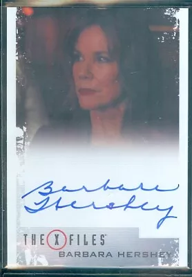 X-Files Season 10 & 11  Barbara Hershey As Erika Price  Autograph Card • $1.99