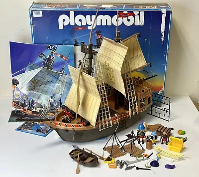 £42.50 • Buy Playmobil Vintage Pirate Ship With Canons 3750 Boxed. Good Condition