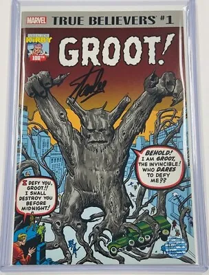 Groot #1 Tales To Astonish #13 Autograph Signed Stan Lee MCU 1st Groot Reprint • $299.99