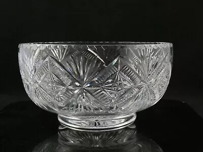 Edinburgh Crystal Fruit / Salad / Trifle Bowl • £15