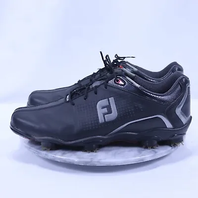FootJoy FJ DNA Helix Golf Shoes 53343 Black Mens 9 • $18.50