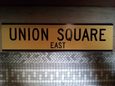  1970s  Union Square Street Sign  • $20