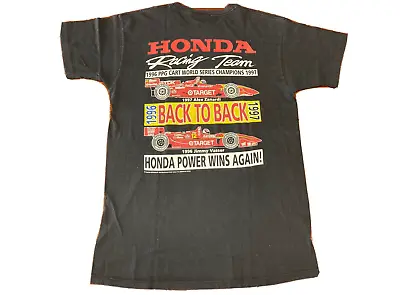 Honda Racing Team PPG Cart World Series Champions Vintage Tee T Shirt Size Large • $129