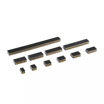 2.54mm 2x2Pin - 2x40Pin Female Header Pin Socket Double Row PCB Strip Connector • $108.09