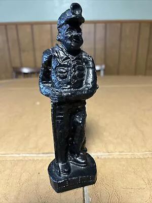 Vintage  Miner Figurine Black Coal  Olde Tyme Mountain Products Inc. • $16