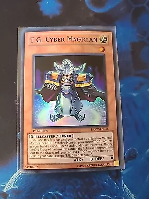 T.G. Cyber Magician EXVC-EN016 - Super Rare - 1st - NM Yugioh • $2.53