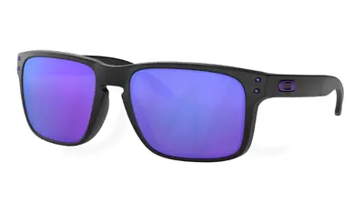 Oakley Sunglasses JULIAN WILSON SIGNATURE Matte Black/Violet Iridium OO9102-26 • $169