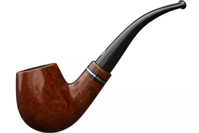 NEW ! MASTRO DE PAJA BELLA 3 SMOOTH BENT EGG 9MM BRIAR PIPE Pfeife Pipa • $144.90