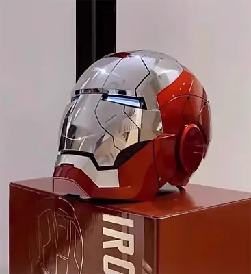 $296 • Buy US! Autoking Iron Man  1:1 MK5Helmet Mask Wearable Voice-control Transform Mask