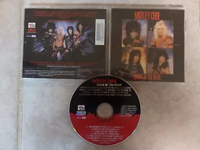 Motley Crue Shout At The Devil CD Hard Rock Heavy Metal Hair Metal Rare • $5.50