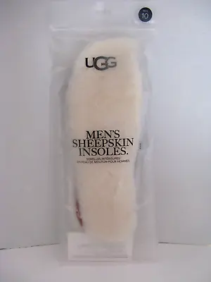 UGG Men's Sheepskin Insoles Size 10 NEW • $29