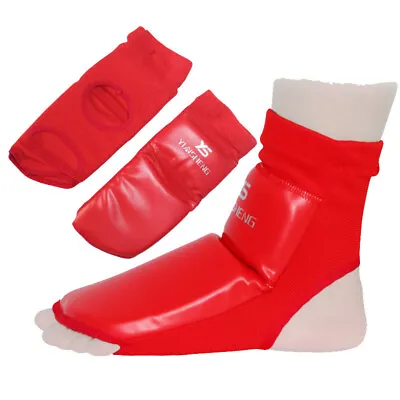 MMA Taekwondo Karate Muay Thai Ankle Braces Insteps Support Foot Protection • $16.12