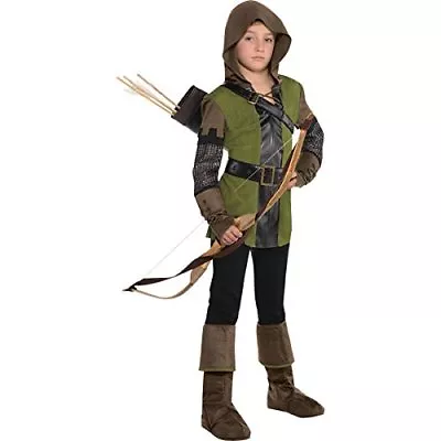 Robin Hood Boys Fancy Dress Prince Of Thieves Childrens Costume 8-10 Years • $94.25