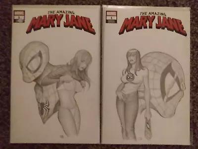 2 Spiderman Mary Jane Artist Proof Prints Of Original Drawings • $24.99