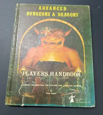 Dungeons & Dragons 1978 Advanced D & D Players Handbook Book • $100