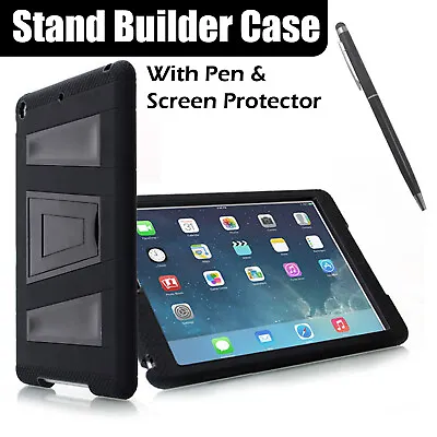 Heavy Duty Rugged Case With Screen Protector For IPad Mini 1 2 3 4 Gen/5th 9.7  • £2.92