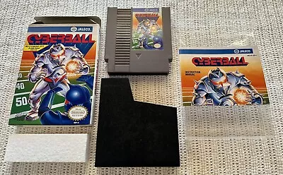 Cyberball (Nintendo NES 1992) Jaleco CIB Complete In Box! Great Shape! 🔥 • $89.95