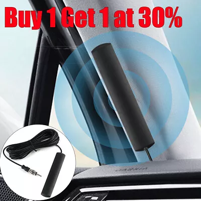 Car AM FM Radio Antenna Glass Internal Mount Windscreen Amplified Aerial 5M New • £4.40