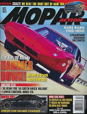 MOPAR Action Magazine   December 2023    Hammer Down • $11.99