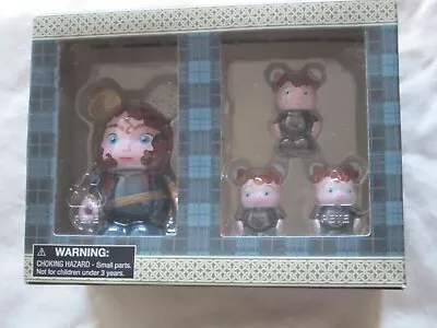 Disney Pixar Vinylmation Brave 3  Merida And 1.5  Triplets Brothers Figures NIB • $24.99