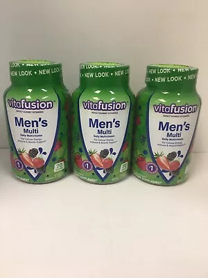 Vitafusion Men’s Multi Daily Vitamin 70x 3 EXP 7/24  • $17.99