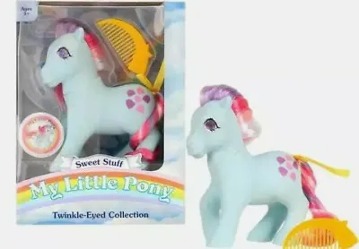 My Little Pony SWEET STUFF Twinkle-Eyed Classic Retro Basic Fun 2021 MLP NEW  • $23.69