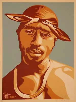 New Tupac Shakur 2Pac Music Wall Art Poster OR Canvas Size A4 To A1 • $8.50