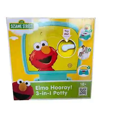 Sesame Street Elmo Hooray 3-in-1 Potty Training Chair • $27.99