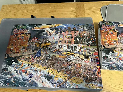 RARE Collectable Gibsons 'I Love The SEASIDE' Mike Jupp 1000 Pce Jigsaw Complete • £65