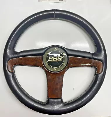 Genuine BBS Steering Wheel 911 914 930 933 BMW E30 E28 W123 W124 W201 W126 300CE • $449