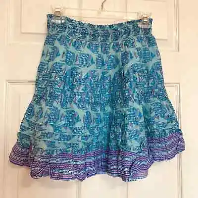 NWT Vineyard Vines Tang Fish Smocked Skirt • £32.14