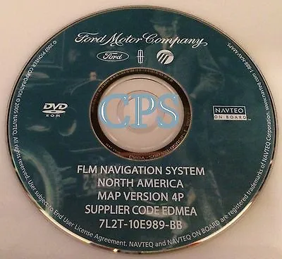 2007 2008 2009 Lincoln Mkz Fusion 08 Mariner F-250 F-350 Navigation Disc Dvd Oem • $48.88