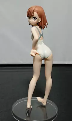 A Certain Scientific Railgun Misaka Mikoto White Swimsuit Anime Ver. 1/8 Figure • $138