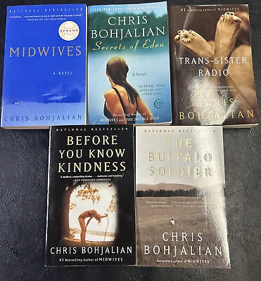 Lot Of 5 Chris Bohjalian Paperback Midwives Before You Know Kindness • $12.99